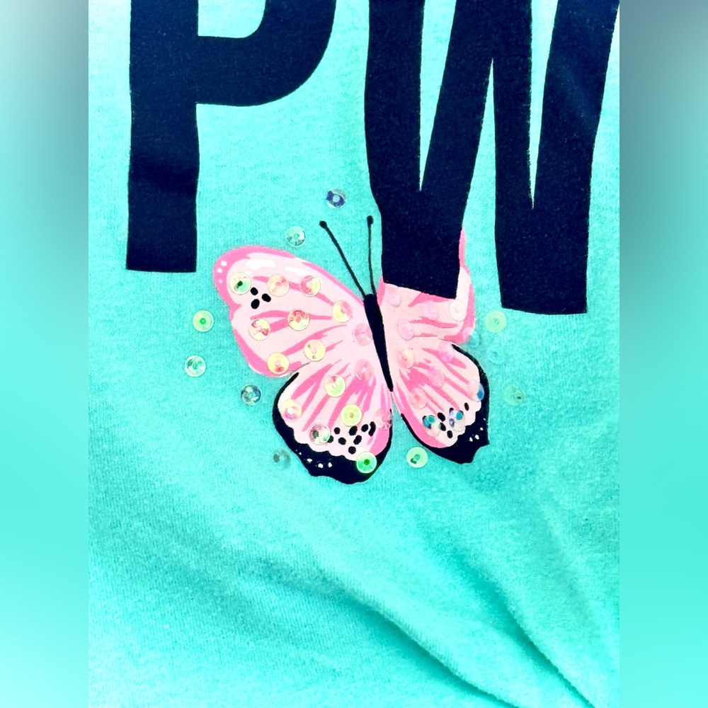 “Girl PWR” Butterfly Tee Shirt By Carters - Picture 8 of 13